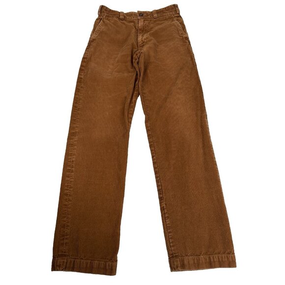 Buck Mason High Ridge Corduroy Pants Men’s 28x32 Brown 5 Pocket - Picture 1 of 12